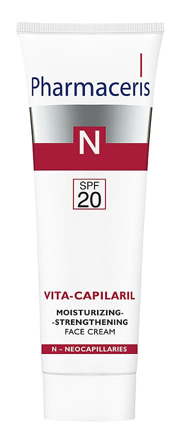 Pharmaceris Vita-Capilaril Moisturizing Strengthening Face Cream SPF 20 50 ml