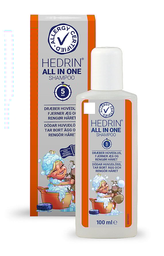 Hedrin All in One Shampoo mod lus 100 ml