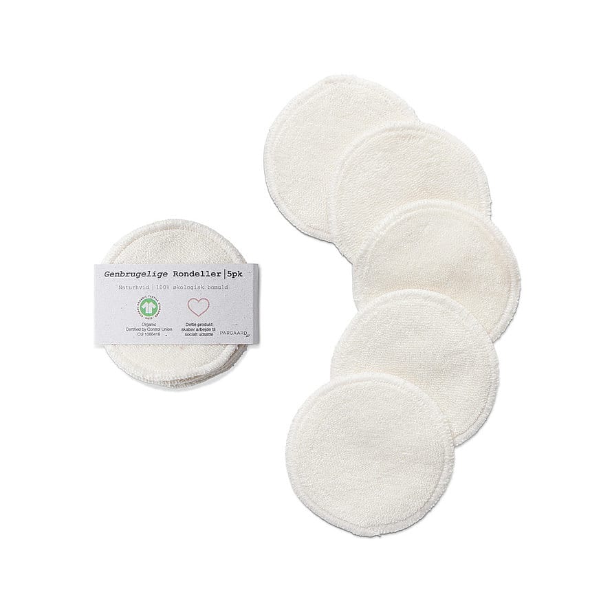 Pargaard Genanvendelige Rondeller Naturhvid