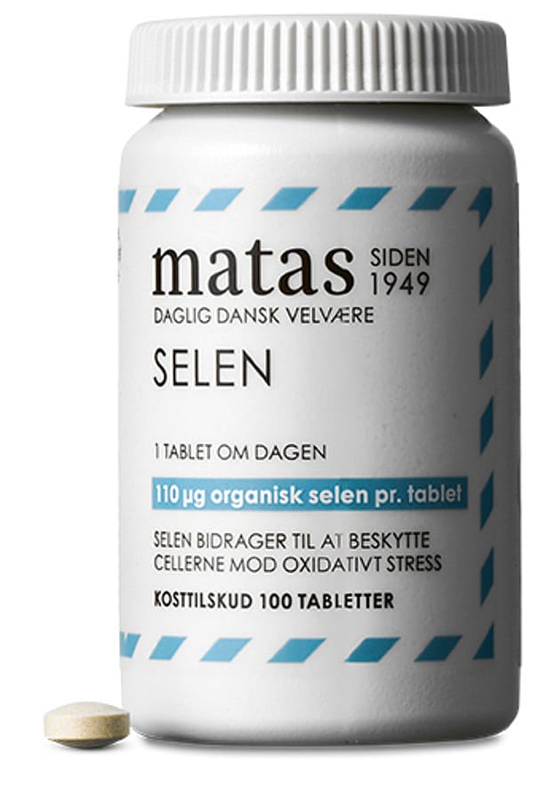 Matas Striber Selen 110 µg 100 tabl.