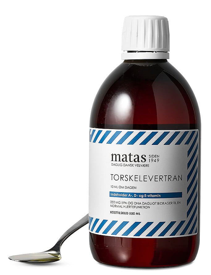 Matas Striber Torskelevertran 500 ml