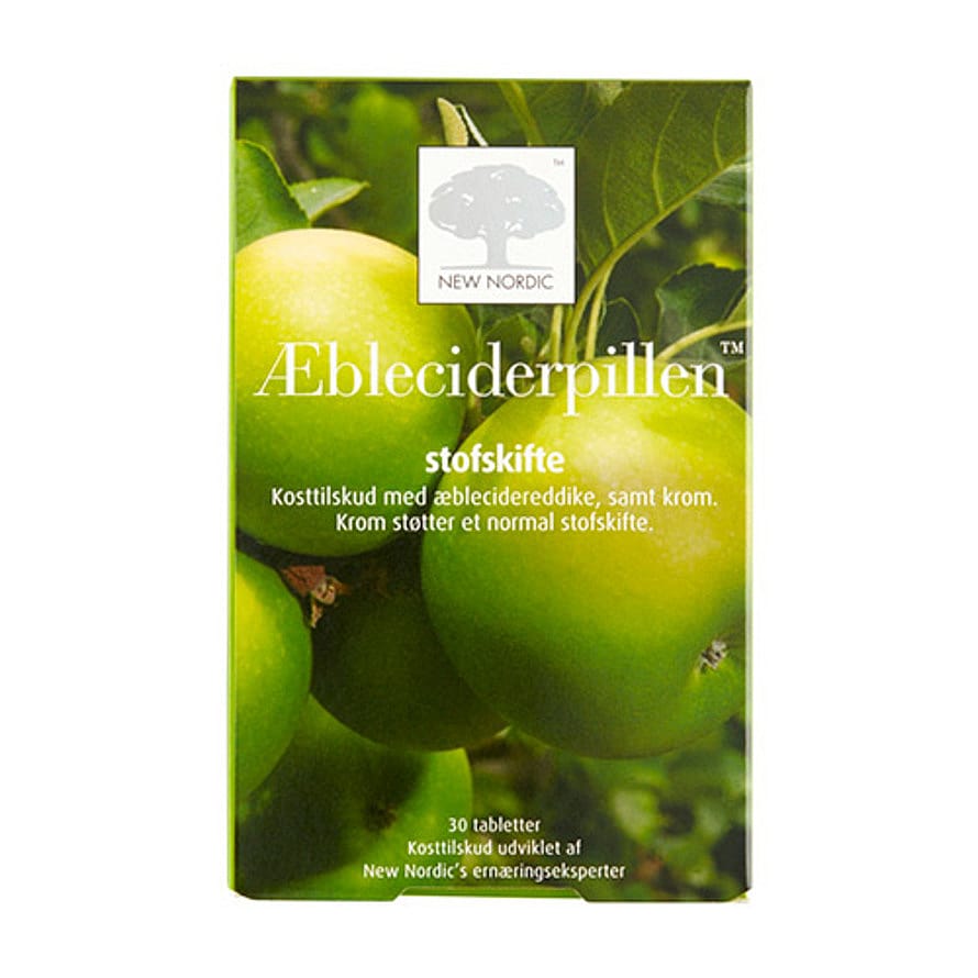 New Nordic Æbleciderpillen 30 tabl.