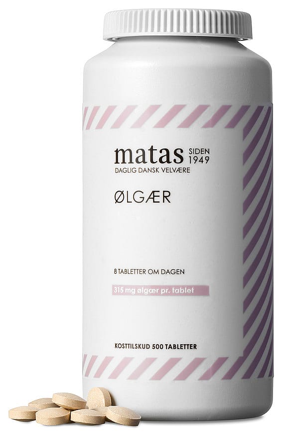 Matas Striber Ølgær 500 tabl.