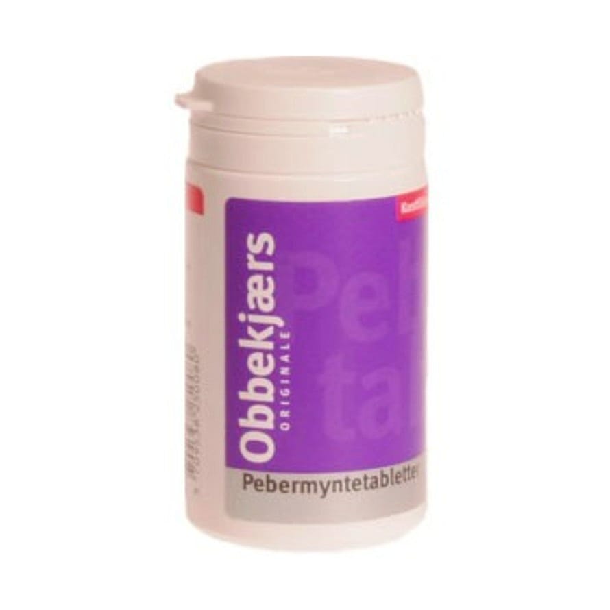 Obbekjærs Pebermyntetabletter 185 tabl.