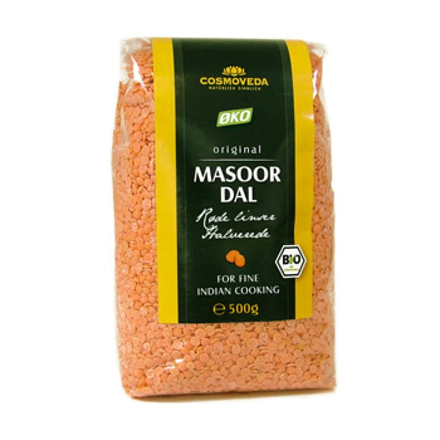 Cosmoveda Røde linser (Masoor Dal) Ø 500 g