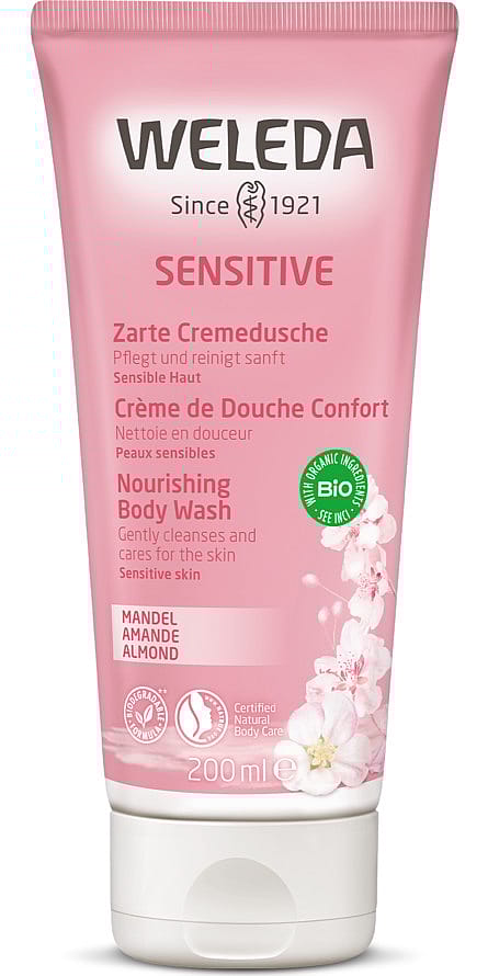 Weleda Almond Sensitive Body Wash 200 ml
