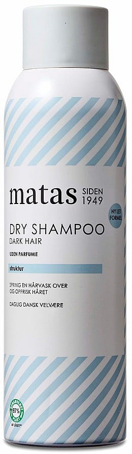 Matas Striber Dry Shampoo Dark Hair Uden Parfume 200 ml