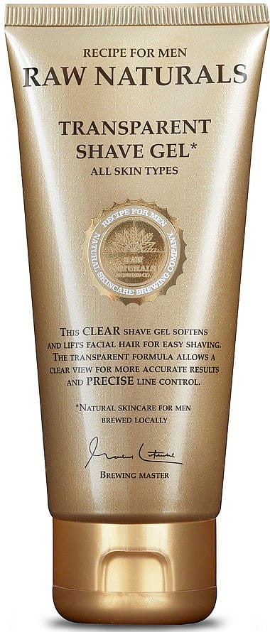 Raw Naturals Transparent Shaving Gel 100 ml