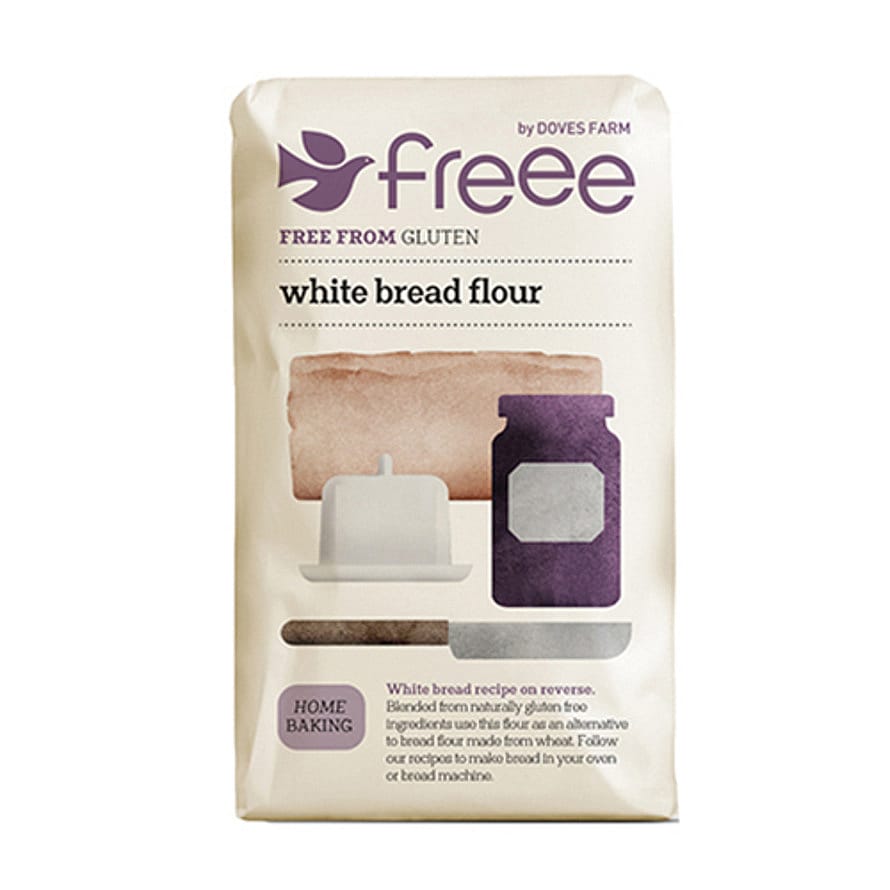 Doves Farm Hvid brødmix glutenfri 1 kg