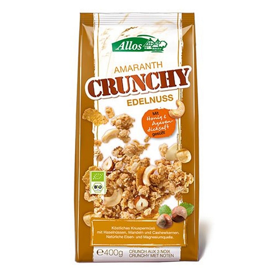 Allos Granola m. nødder Ø 400 g