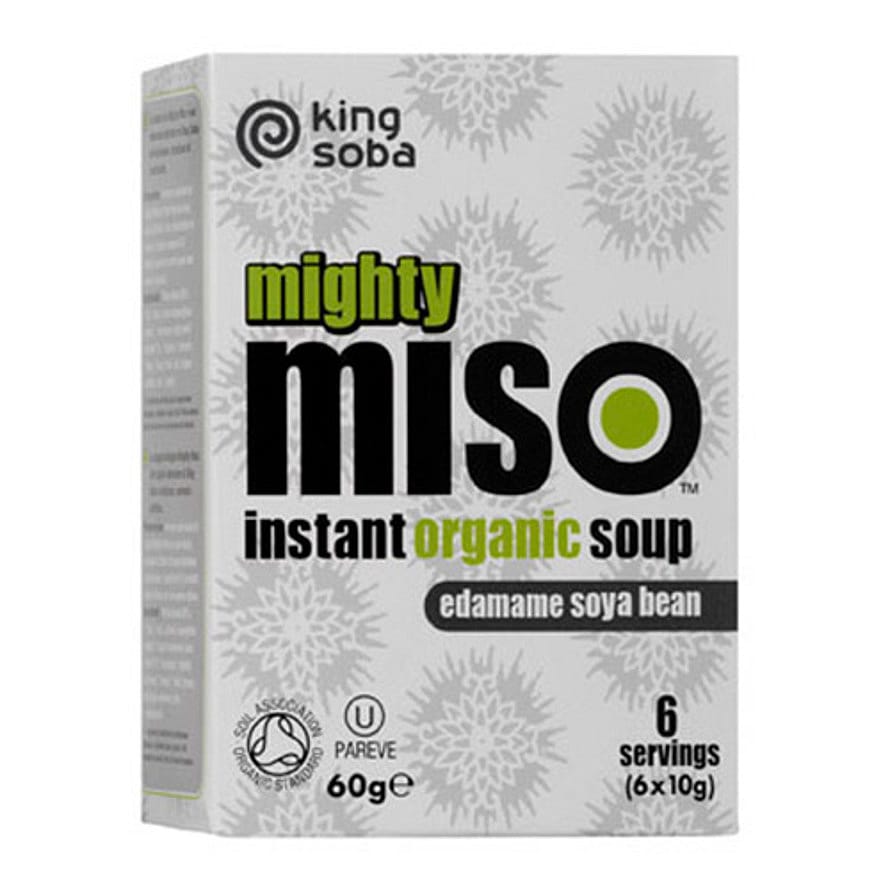 Clearspring Instant Miso suppe Edamame bønner Ø 60 g