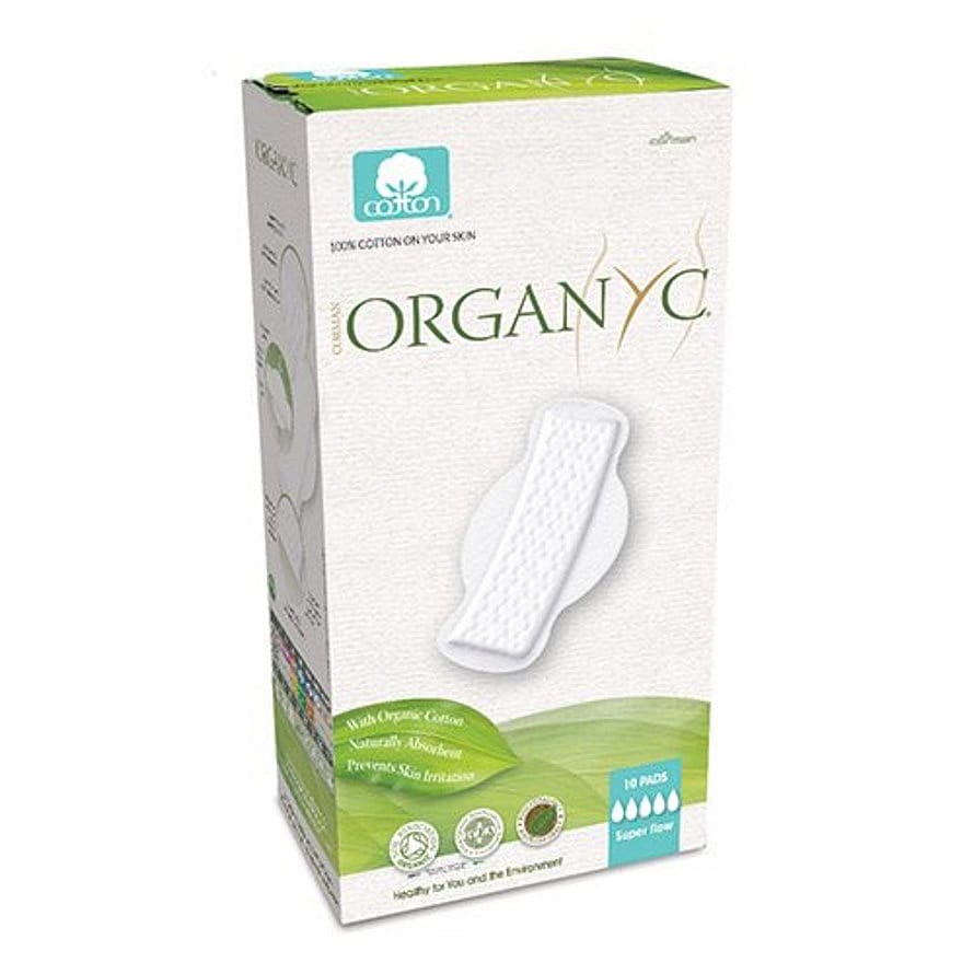 Organyc Dagbind Med Vinger 10 stk.