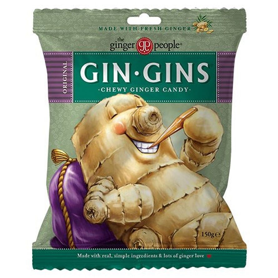 Ginger People Chewy Ingefær Slik Original 1 stk.