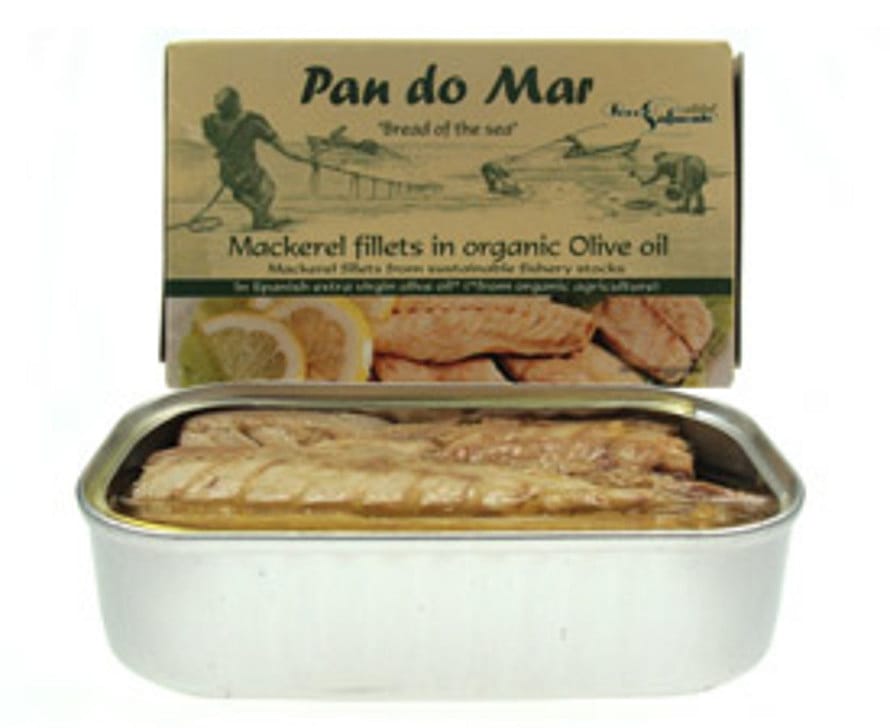 Biogan Makrel I Olivenolie 120 g