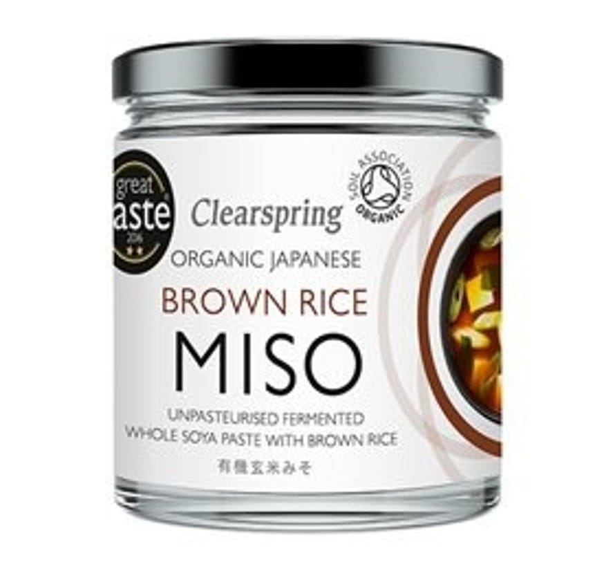 Clearspring Miso Brown Rice upasteuriseret Ø 150 g