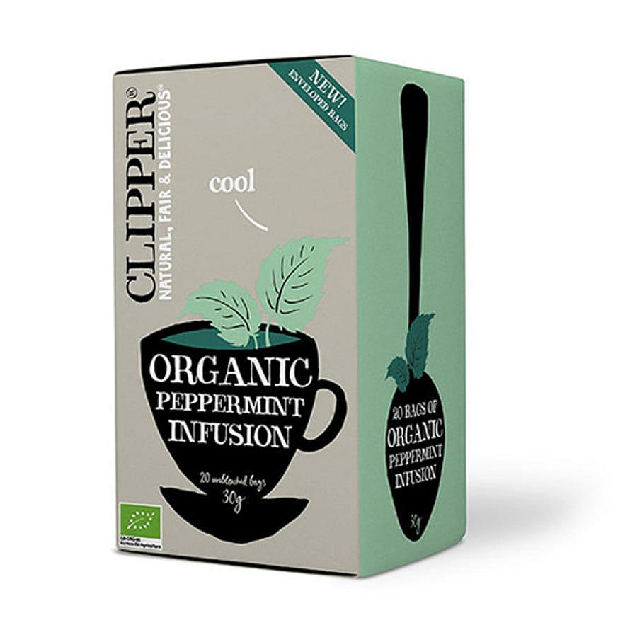 Clipper Pebermynte Te Ø 20 breve