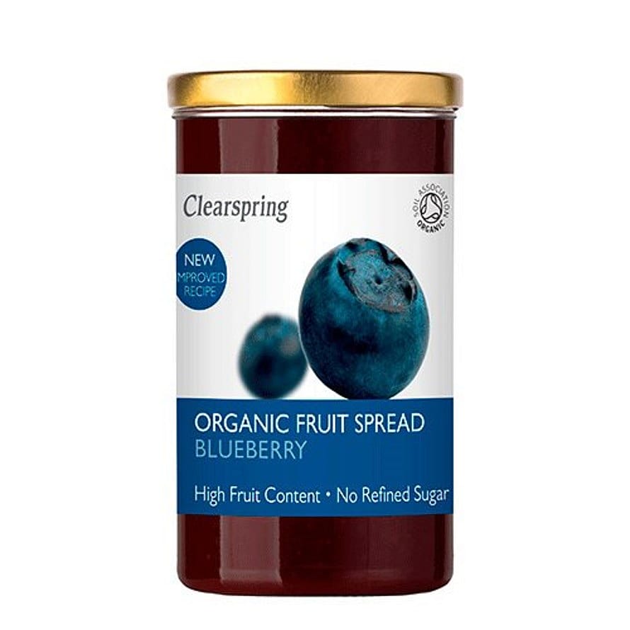 Clearspring Marmelade Blåbær Ø 280 g