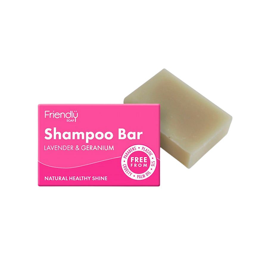 Friendly Sæbebar Lavendel & Geranium 95 g