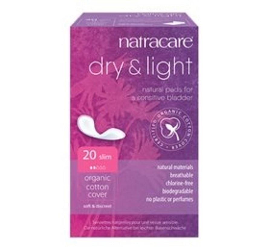 Natracare Dry and Light til Inkontinens 20 stk.