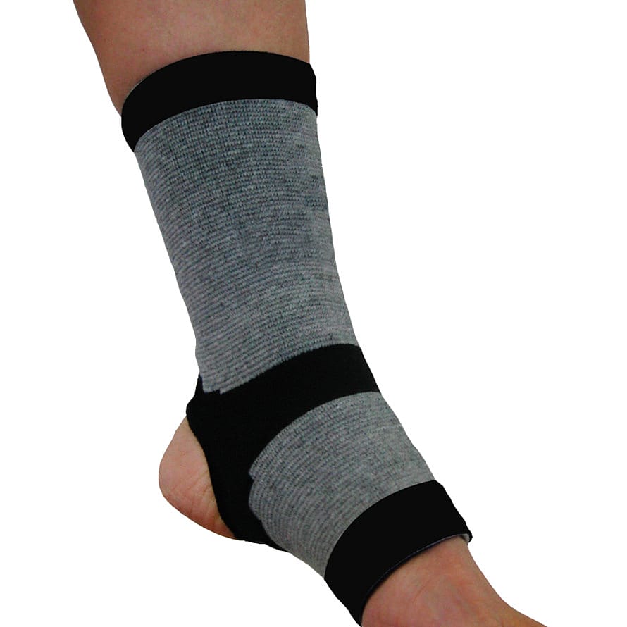 Bamboo Pro Ankelbind Selvvarmende Grå S