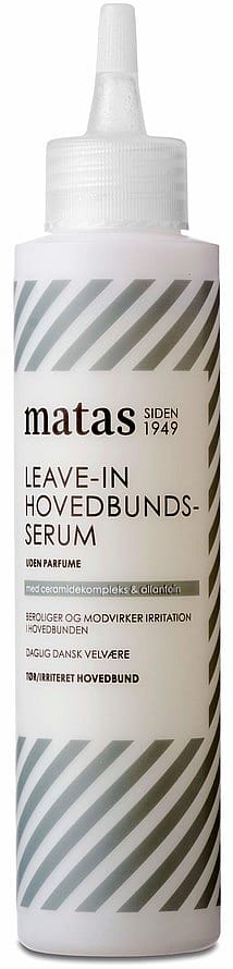 Matas Striber Leave-In Hovedbundsserum til Tør/Irriteret Hovedbund Uden Parfume 125 ml