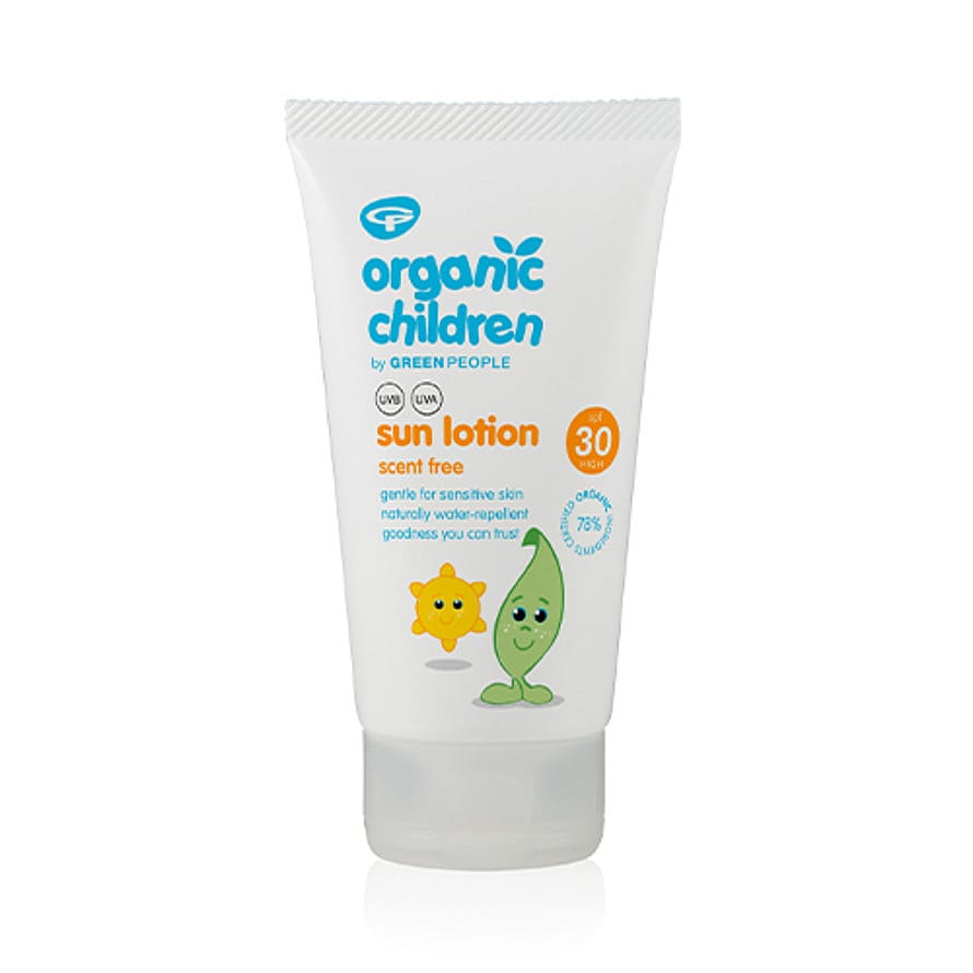 Green People Children's Sun Lotion Scent Free SPF 30 150 ml
