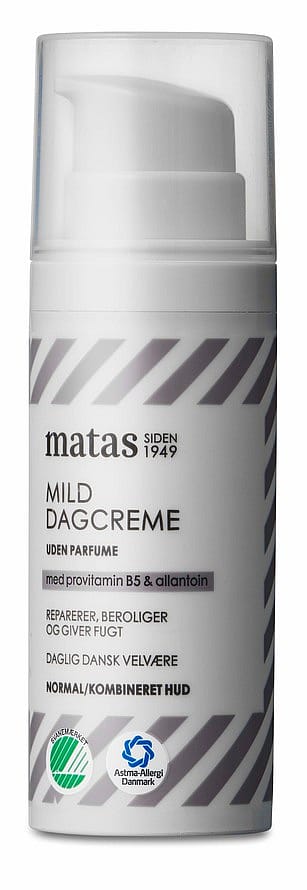 Matas Striber Mild Dagcreme Uden Parfume 50 ml