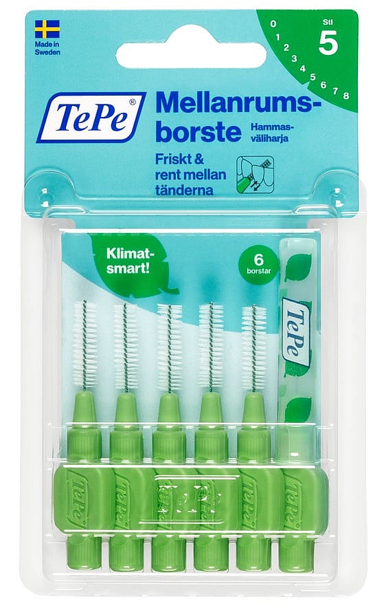 TePe Mellemrumsbørster 0,8 mm 6 stk