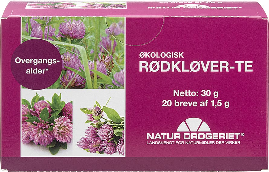 Natur Drogeriet Rødkløver 20 tebreve