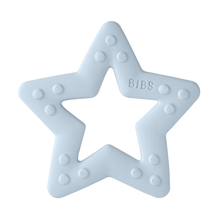 BIBS Baby Bidering Star Baby Blue