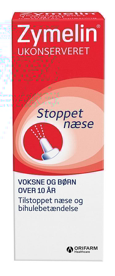 Zymelin Næsespray Ukonserveret 1 mg/ml 10 ml