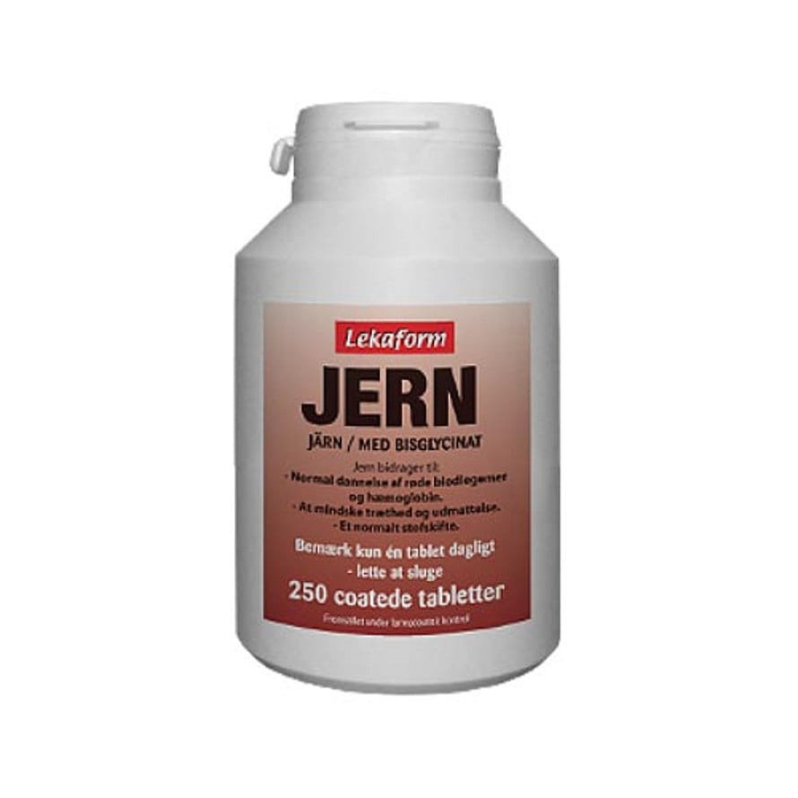 Lekaform Jern 250 tabl.