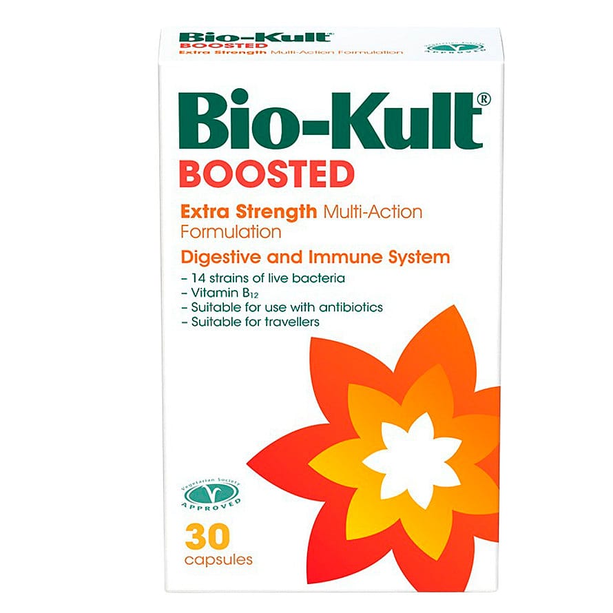 Bio-Kult Boosted Mælkesyrebakterier 30 kaps.