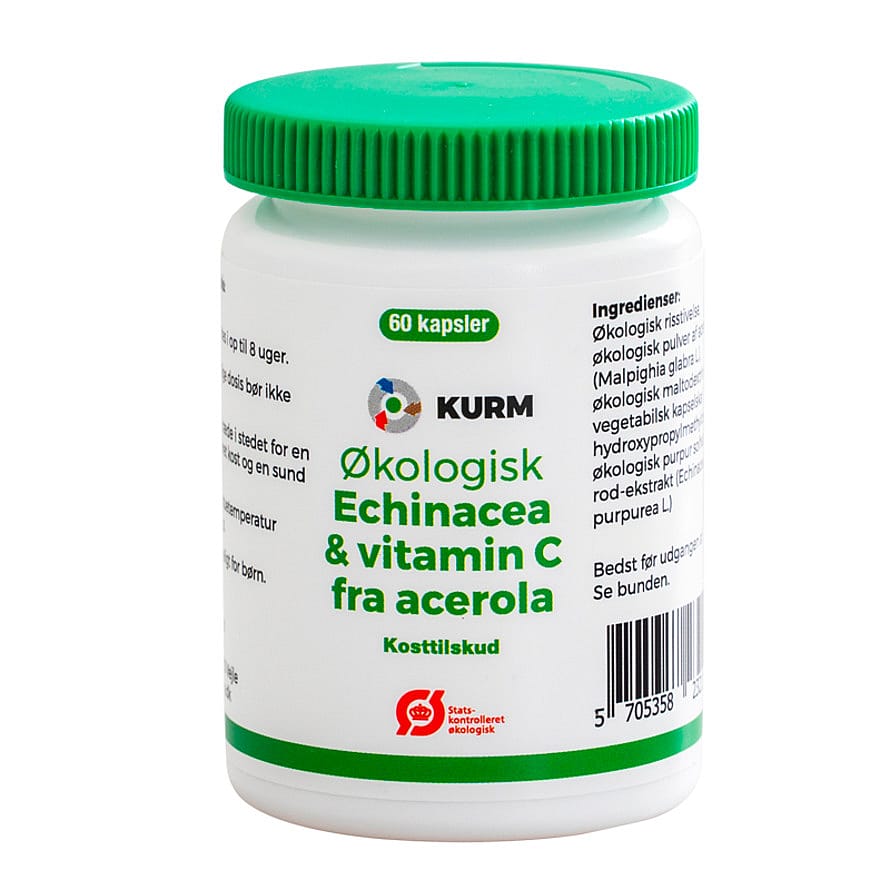 KURM Echinacea & Acerola Ø 60 kaps.