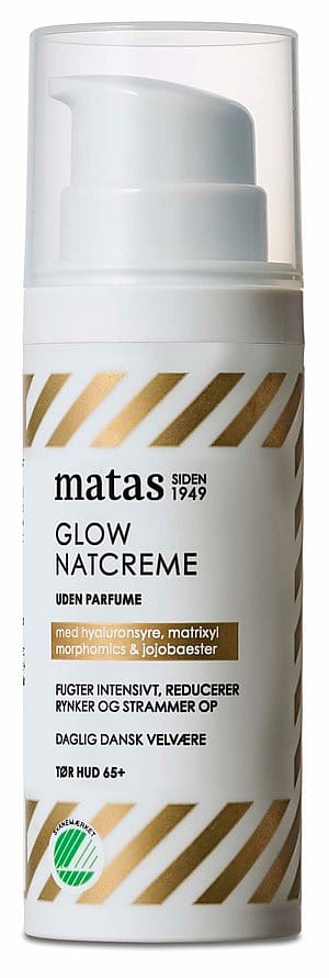 Matas Striber Glow Natcreme Uden Parfume 50 ml