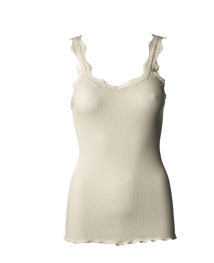 Rosemunde Organic Top Pale Yellow M