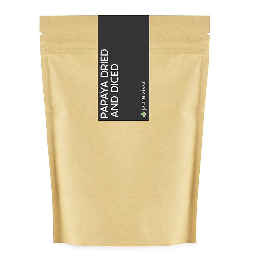 Pureviva Tørret Papaya 125 g
