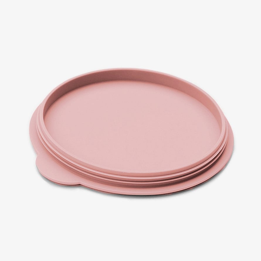 EZPZ Silikone Låg Støvet Rosa