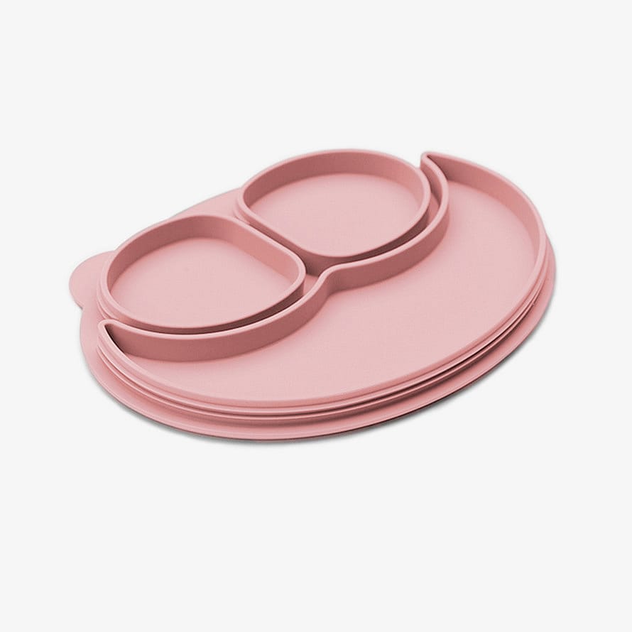 EZPZ Silikone Låg Støvet Rosa