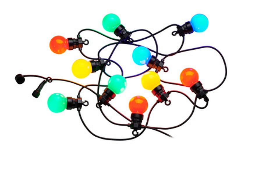 Sirius Lucas suppleringssæt 10 lys Multifarvet Pærer