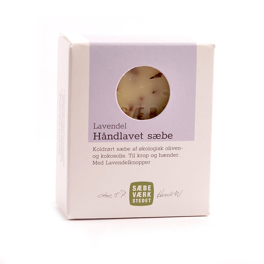 SÆBEVÆRKSTEDET Håndlavet sæbe Lavendel 100 g