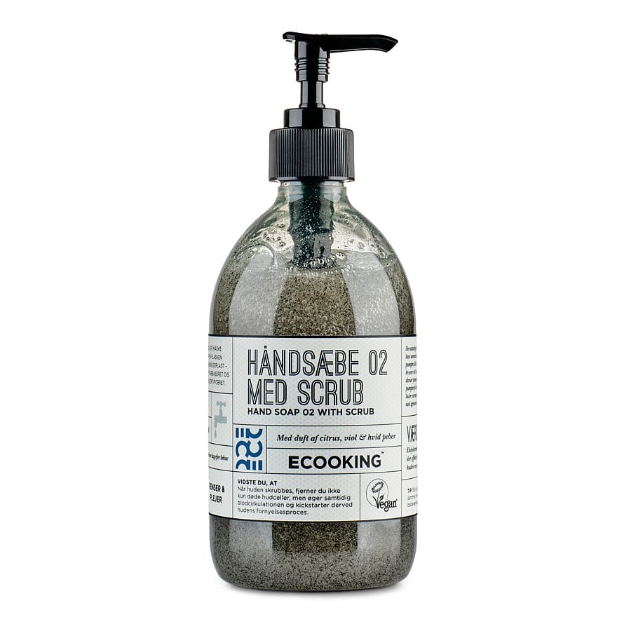ECOOKING Håndsæbe med Scrub 500 ml
