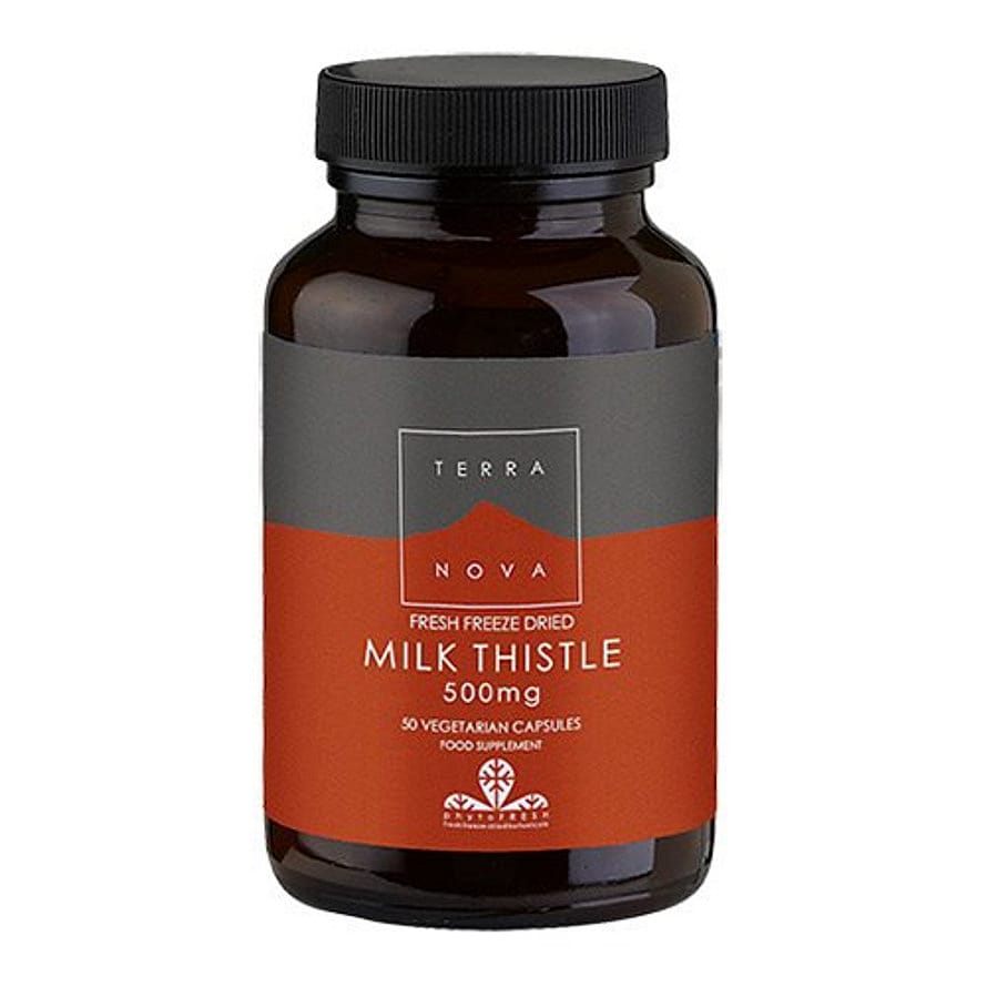 Terranova Milk Thistle marietidsel 500 mg 50 kaps