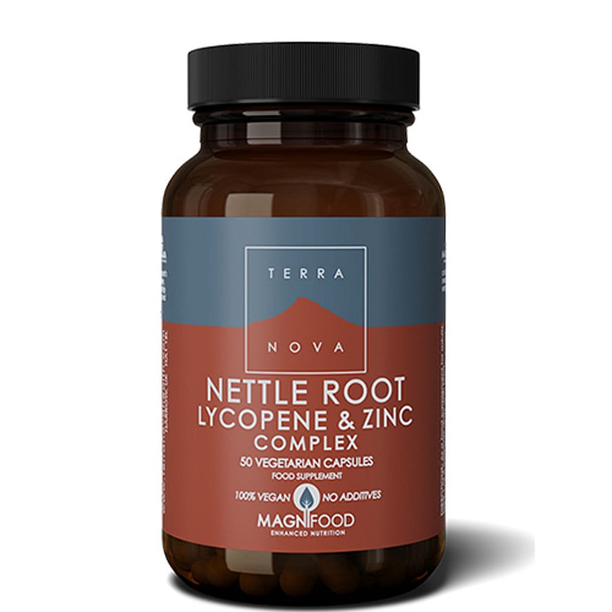 Terranova Nettle Root Lycopene Zinc 50 kaps.