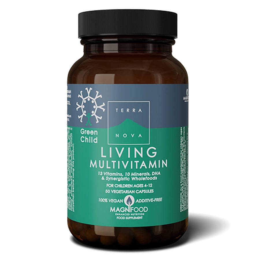 Terranova Green Child Living Multivitamin Vegansk 100 kaps.