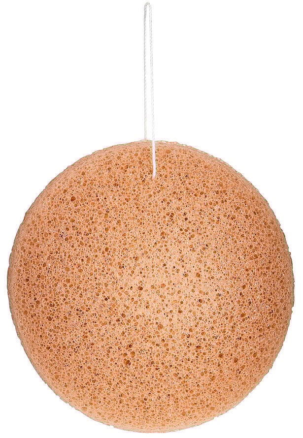 The Konjac sponge Mandala Facial Sponge Chamomile & Pink Clay