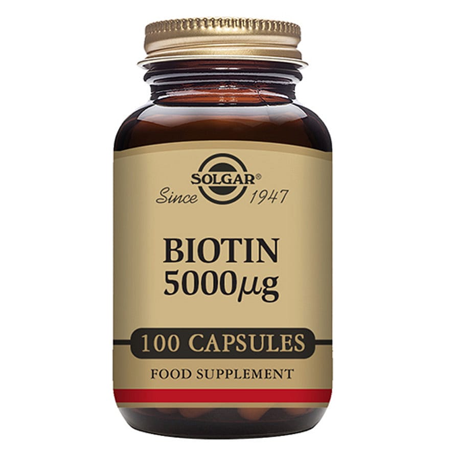 Solgar Biotin 5000 ug 100 kaps.