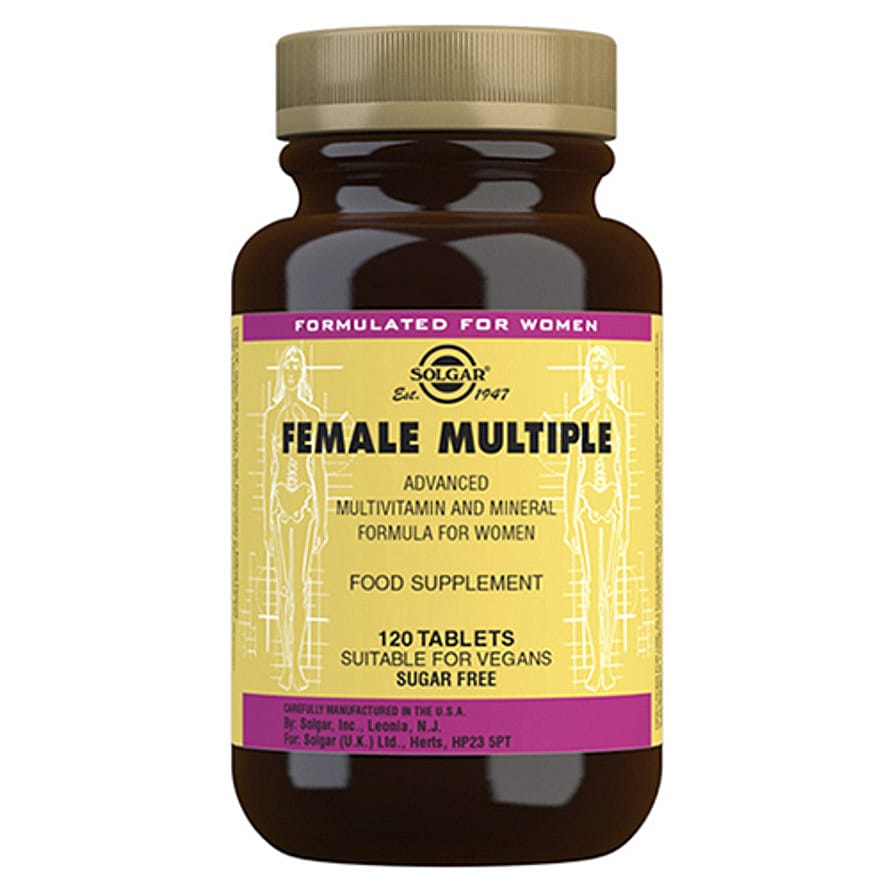 Solgar Female Multivitamin Kvinder 120 tabl