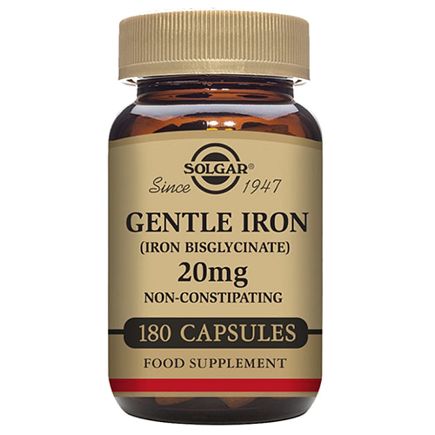 Solgar Gentle Iron 20 mg 180 kaps.