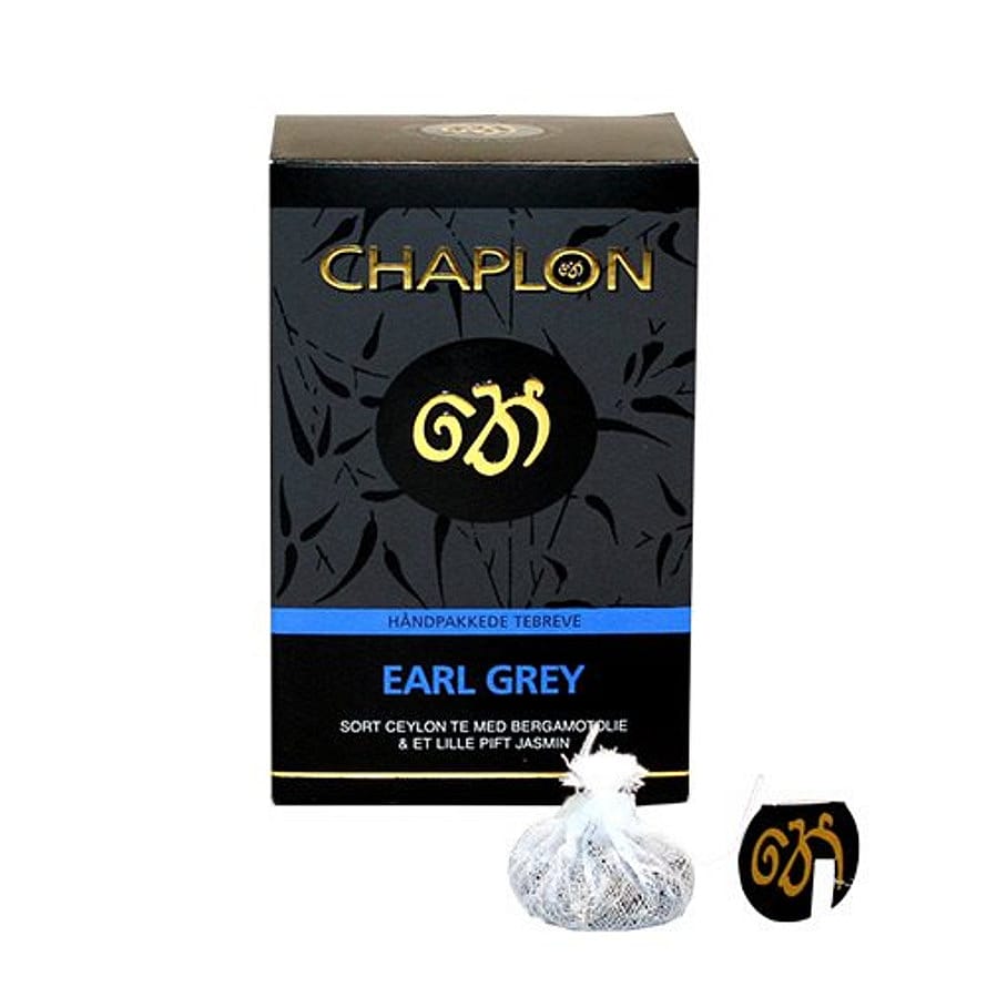Chaplon Tea Earl Grey sort te Ø 15 breve